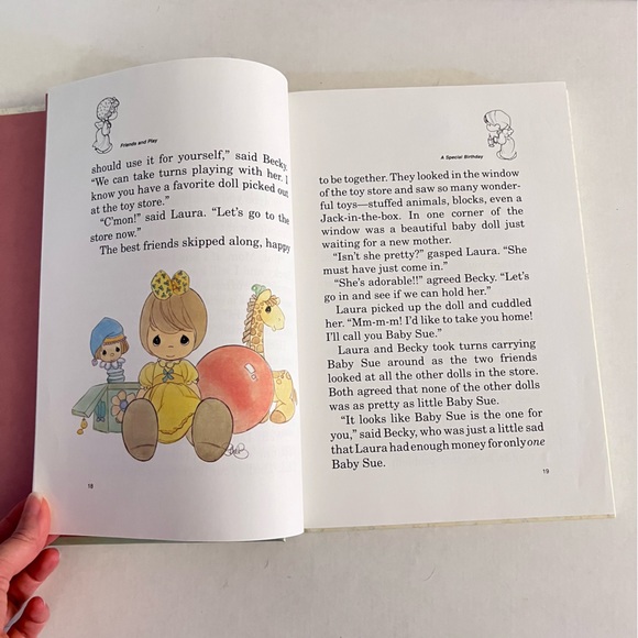 Precious Moments Bedtime Stories Book 1988 - Picture 10 of 13